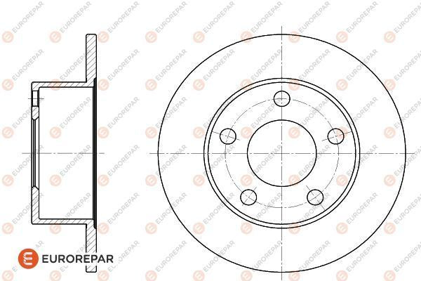 Eurorepar Brake Disc - 1618874680