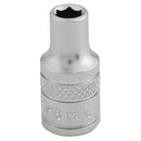 Draper Expert 3/16" 6PT Socket 1/4  DR-Pckd - 16517