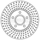 Borg & Beck Brake Disc Pair Part No -BBD5304