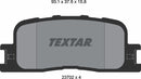 Textar Brake Pad Set - 2370201