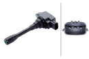 HELLA 5DA 358 168-221 Ignition Coil - 14V - 4-pin connector - Bolted