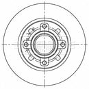 Borg & Beck Brake Disc Single Part No -BBD6194S