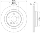 Mintex Brake Discs fits -BMW Mini S330:5 MDC2679 (also fits other vehicles)
