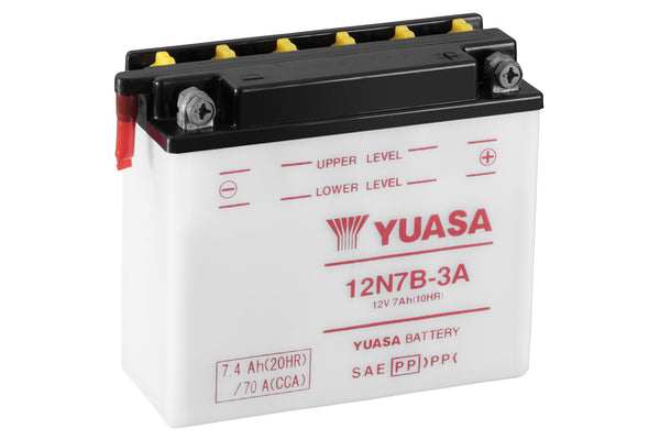 Yuasa 12N7B-3A (DC) 12V Conventional Battery