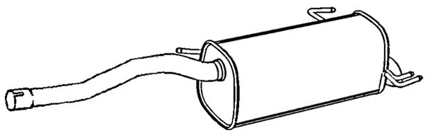 Klarius FT963W - Box With Tail Pipe