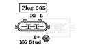 Borg & Beck Alternator  - BBA2080