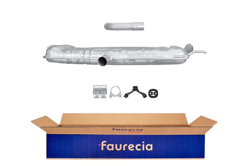 FAURECIA 8LD 366 035-801 Rear Muffler - Easy2Fit® Kit - fits TOYOTA HIACE II