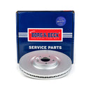 Borg & Beck Brake Disc Single Part No -BBD6221S