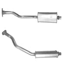 BM Cats Front Pipe - BM70445 with Fitting Kit - FK70445