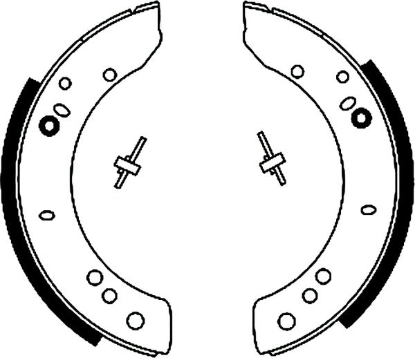 Mintex Brake Shoes fits -Land Rover MGR58 (also fits other vehicles)