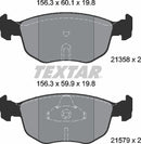 Textar Brake Pad Set - 2135803