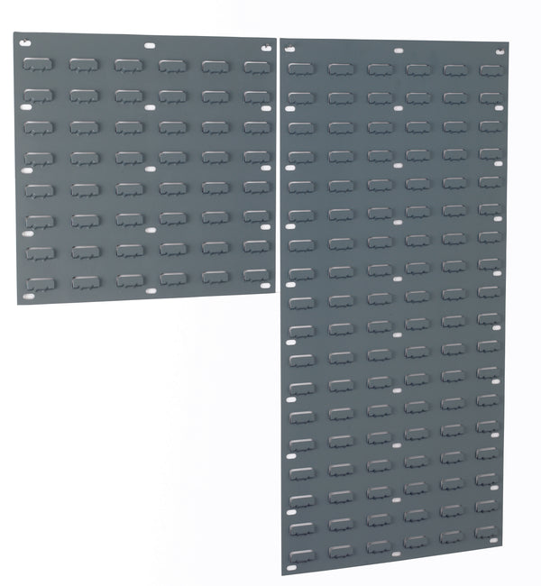 Louvred Panels - Grey - 895290 x2