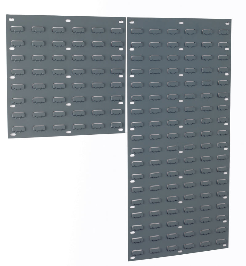 Louvred Panels - Grey - 895290 x2
