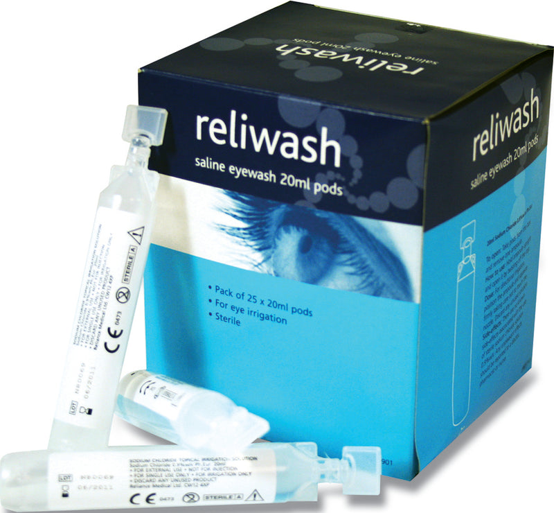 Sterile Eye Wash - Pods - 895302 x25