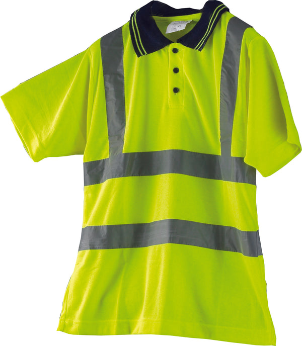 Reflective Polo Shirt - Yellow - 895442