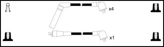 ElectroSpark Ignition Lead Set - OEK651