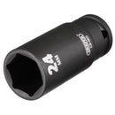Draper 24mm Impact Deep Socket 1/2DR - 12746