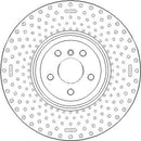 Disctech Brake Disc - Fits Alpina, Bmw - ABD4065 - Rear Axle