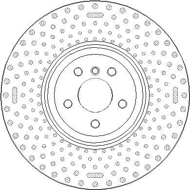 Disctech Brake Disc - Fits Alpina, Bmw - ABD4065 - Rear Axle