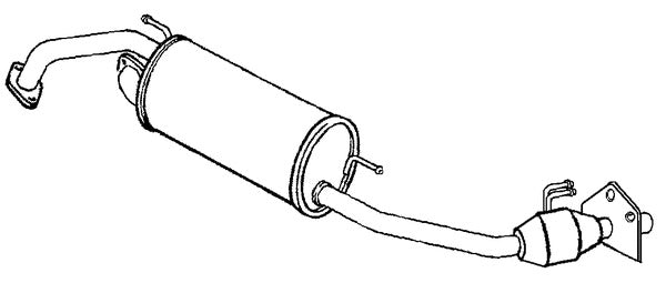 Klarius HA383K - Box With Tail Pipe