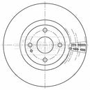 Borg & Beck Brake Disc Pair Part No -BBD5508