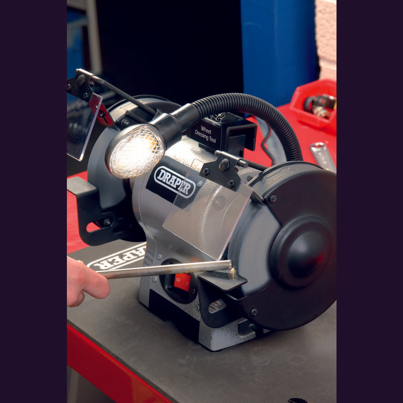 230V Heavy Duty Bench Grinder, 150mm, 370W