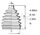 Borg & Beck Cv Joint Boot Kit Part No -BCB6330
