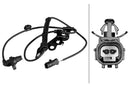 HELLA 6PU 358 218-711 Sensor, wheel speed - 2-pin connector