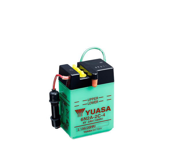 6N2A-2C-4 (DC) 6V Yuasa Conventional Battery