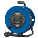 230V Four Socket Industrial Cable Reel, 25m