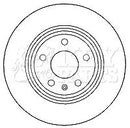 Key Parts Brake Disc Pair Part No -KBD4635