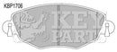 Key Parts Brake Pad Set -KBP1706