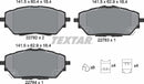 Textar Brake Pad Set - 2278201