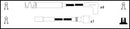 Intermotor Ignition Lead Set - 73926