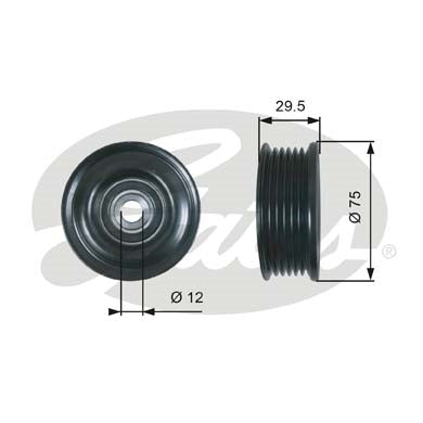 Gates DriveAlign Idler Pulley - T36026