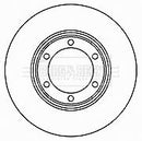 Borg & Beck Brake Disc Pair Part No -BBD4728