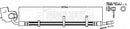 Borg & Beck Brake Hose Part No -BBH8562