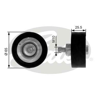 Gates DriveAlign Idler Pulley - T36207