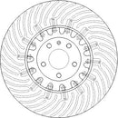 Disctech Brake Disc - Fits Audi - ABD4046 - Front Axle