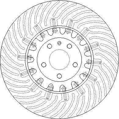 Disctech Brake Disc - Fits Audi - ABD4046 - Front Axle