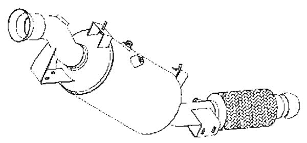 Klarius 390359 - Catalyst & Dpf Combined  - Fits Mercedes Sprinter 2.1CDi