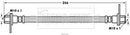 Borg & Beck Brake Hose Part No -BBH7694