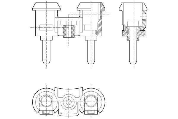 Bosch Air Horn (Hgv) Part No - 0320226008