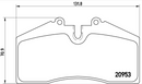 Brembo Brake Pad Set - P65005
