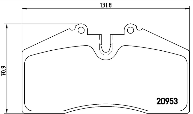 Brembo Brake Pad Set - P65005
