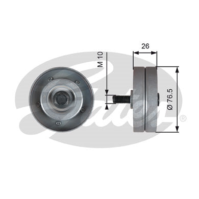 Gates DriveAlign Idler Pulley - T36182