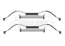 Borg & Beck Fitting Kit - Pads Part No -BBK1281