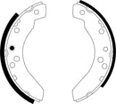 Mintex Brake Shoes fits -Ford Morgan MLR67 (also fits other vehicles)