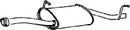 Klarius FE261B - Box With Centre Pipe  - Fits Ford Transit 2.0i