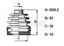 Borg & Beck Cv Joint Boot Kit Part No -BCB6371